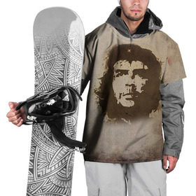 Накидка на куртку 3D с принтом Че Гевара 2 в Белгороде, 100% полиэстер |  | ernesto che guevara | куба | революционер | революция | ретро | эрнесто че гевара