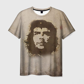 Мужская футболка 3D с принтом Че Гевара 2 в Белгороде, 100% полиэфир | прямой крой, круглый вырез горловины, длина до линии бедер | ernesto che guevara | куба | революционер | революция | ретро | эрнесто че гевара