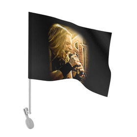 Флаг для автомобиля с принтом Кипелов 2 в Белгороде, 100% полиэстер | Размер: 30*21 см | ария | кипелов