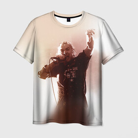 Мужская футболка 3D с принтом Горшок в Белгороде, 100% полиэфир | прямой крой, круглый вырез горловины, длина до линии бедер | король и шут