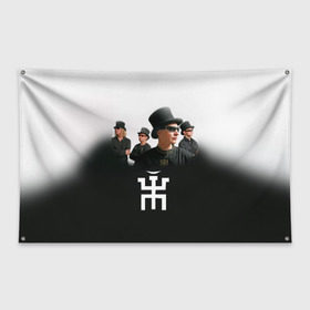Флаг-баннер с принтом Пикник 1 в Белгороде, 100% полиэстер | размер 67 х 109 см, плотность ткани — 95 г/м2; по краям флага есть четыре люверса для крепления | пикник