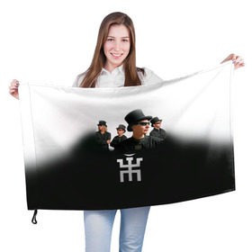 Флаг 3D с принтом Пикник 1 в Белгороде, 100% полиэстер | плотность ткани — 95 г/м2, размер — 67 х 109 см. Принт наносится с одной стороны | пикник