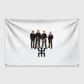 Флаг-баннер с принтом Пикник 2 в Белгороде, 100% полиэстер | размер 67 х 109 см, плотность ткани — 95 г/м2; по краям флага есть четыре люверса для крепления | пикник