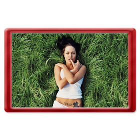 Магнит 45*70 с принтом Джоли Анджелина в Белгороде, Пластик | Размер: 78*52 мм; Размер печати: 70*45 | анджелина | девушка | джоли | лежит | тату