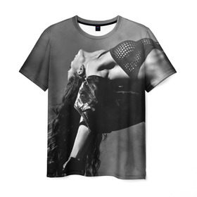 Мужская футболка 3D с принтом Девушка на пилоне в Белгороде, 100% полиэфир | прямой крой, круглый вырез горловины, длина до линии бедер | девушка | красивая | на пилоне | страстная | танец