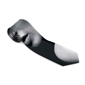 Галстук 3D с принтом Девушка в шляпе в Белгороде, 100% полиэстер | Длина 148 см; Плотность 150-180 г/м2 | бриллиант | девушка | красивая | серьга | шляпа