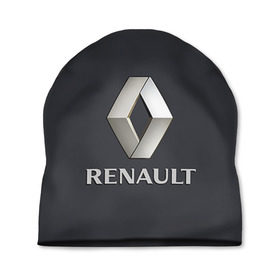 Шапка 3D с принтом Renault в Белгороде, 100% полиэстер | универсальный размер, печать по всей поверхности изделия | Тематика изображения на принте: renault | рено