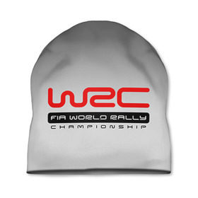 Шапка 3D с принтом WRC в Белгороде, 100% полиэстер | универсальный размер, печать по всей поверхности изделия | championship | rally | world | wrs