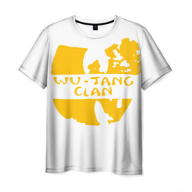 Мужская футболка 3D с принтом Wu Tang Clan в Белгороде, 100% полиэфир | прямой крой, круглый вырез горловины, длина до линии бедер | method man | tang clan | wu tang clan