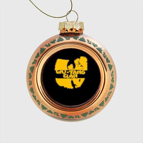Стеклянный ёлочный шар с принтом Wu Tang Clan в Белгороде, Стекло | Диаметр: 80 мм | Тематика изображения на принте: method man | tang clan | wu tang clan