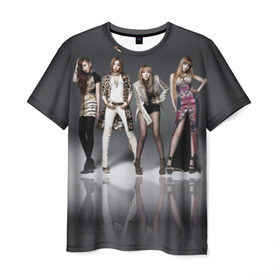 Мужская футболка 3D с принтом K-pop девушки в Белгороде, 100% полиэфир | прямой крой, круглый вырез горловины, длина до линии бедер | 2ne1 | cl | cl корея | k pop | айдолы | девушка | кей поп | корейская | корейцы | корея | кпоп | попса | южная