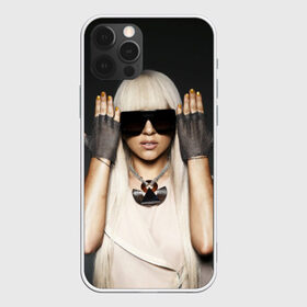 Чехол для iPhone 12 Pro Max с принтом Lady Gaga в Белгороде, Силикон |  | lady gaga | блондинка | звезда | знаменитость | леди гаага | очки | певица | поп | эпатаж | эпатажная