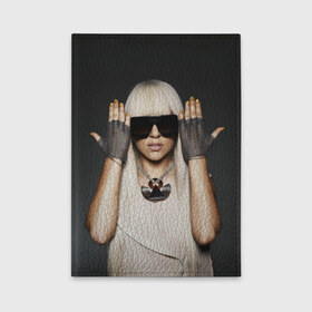Обложка для автодокументов с принтом Lady Gaga в Белгороде, натуральная кожа |  размер 19,9*13 см; внутри 4 больших “конверта” для документов и один маленький отдел — туда идеально встанут права | Тематика изображения на принте: lady gaga | блондинка | звезда | знаменитость | леди гаага | очки | певица | поп | эпатаж | эпатажная