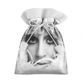 Подарочный 3D мешок с принтом Lady Gaga в Белгороде, 100% полиэстер | Размер: 29*39 см | Тематика изображения на принте: lady gaga | белые | блондинка | звезда | знаменитость | леди гаага | певица | перья | поп | эпатаж | эпатажная