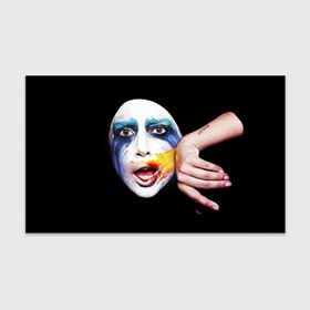 Бумага для упаковки 3D с принтом Lady Gaga в Белгороде, пластик и полированная сталь | круглая форма, металлическое крепление в виде кольца | lady gaga | взгляд | звезда | знаменитость | леди гаага | певица | поп | портрет | эпатаж | эпатажная