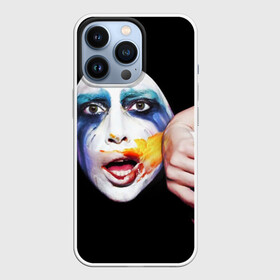Чехол для iPhone 13 Pro с принтом Lady Gaga в Белгороде,  |  | lady gaga | взгляд | звезда | знаменитость | леди гаага | певица | поп | портрет | эпатаж | эпатажная