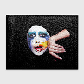 Обложка для студенческого билета с принтом Lady Gaga в Белгороде, натуральная кожа | Размер: 11*8 см; Печать на всей внешней стороне | lady gaga | взгляд | звезда | знаменитость | леди гаага | певица | поп | портрет | эпатаж | эпатажная
