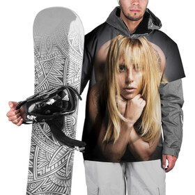 Накидка на куртку 3D с принтом Lady Gaga в Белгороде, 100% полиэстер |  | 