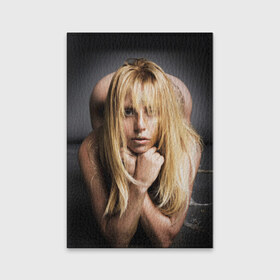 Обложка для паспорта матовая кожа с принтом Lady Gaga в Белгороде, натуральная матовая кожа | размер 19,3 х 13,7 см; прозрачные пластиковые крепления | Тематика изображения на принте: 