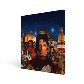 Холст квадратный с принтом Michael Jackson в Белгороде, 100% ПВХ |  | майкл джексон