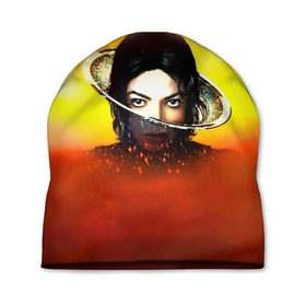 Шапка 3D с принтом Michael Jackson в Белгороде, 100% полиэстер | универсальный размер, печать по всей поверхности изделия | майкл джексон