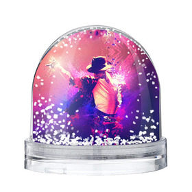 Снежный шар с принтом Michael Jackson в Белгороде, Пластик | Изображение внутри шара печатается на глянцевой фотобумаге с двух сторон | джексон | майкл