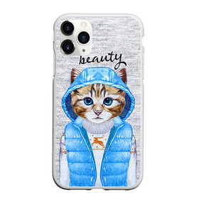 Чехол для iPhone 11 Pro Max матовый с принтом Модная киска в Белгороде, Силикон |  | baby | beauty | cat | ketty | sweet | девушке | киска | кошка | мода | модная | сладкая | чика