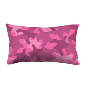 Подушка 3D антистресс с принтом Розовый камуфляж в Белгороде, наволочка — 100% полиэстер, наполнитель — вспененный полистирол | состоит из подушки и наволочки на молнии | army | military | армия