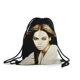 Рюкзак-мешок 3D с принтом Beyonce в Белгороде, 100% полиэстер | плотность ткани — 200 г/м2, размер — 35 х 45 см; лямки — толстые шнурки, застежка на шнуровке, без карманов и подкладки | beyonce | бейонсе | музыка