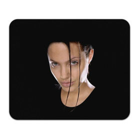 Коврик прямоугольный с принтом Анжелина Джоли в Белгороде, натуральный каучук | размер 230 х 185 мм; запечатка лицевой стороны | angelina jolie | американская актриса | анжелина джоли | режиссёр | фотомодель | ценарист