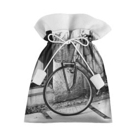 Подарочный 3D мешок с принтом Велосипед в Белгороде, 100% полиэстер | Размер: 29*39 см | bike | байк | велосипед | италия | стиль