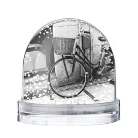 Водяной шар с принтом Велосипед в Белгороде, Пластик | Изображение внутри шара печатается на глянцевой фотобумаге с двух сторон | bike | байк | велосипед | италия | стиль