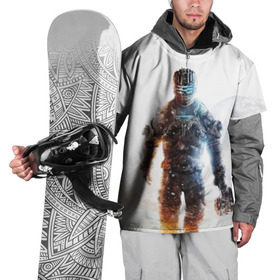 Накидка на куртку 3D с принтом Isaac Clark в Белгороде, 100% полиэстер |  | dead | horror | isaac clark | space | игра | космос