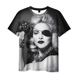 Мужская футболка 3D с принтом Мадонна в Белгороде, 100% полиэфир | прямой крой, круглый вырез горловины, длина до линии бедер | madonna louise ciccone | автор песен | актриса | американская певица | мадонна луиза чикконе | писательница | продюсер | танцовщица