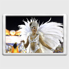 Магнит 45*70 с принтом Карнавал в Рио в Белгороде, Пластик | Размер: 78*52 мм; Размер печати: 70*45 | бразилия