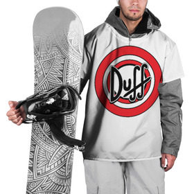 Накидка на куртку 3D с принтом Duff в Белгороде, 100% полиэстер |  | Тематика изображения на принте: 