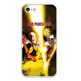 Чехол для iPhone 5/5S матовый с принтом One punch man в Белгороде, Силикон | Область печати: задняя сторона чехла, без боковых панелей | anime | ван пач ман | ван пач мен | ванпанчман | ванпанчмен | ванпачман | ванпачмен | генос | сайтама