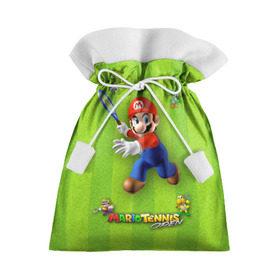 Подарочный 3D мешок с принтом Mario в Белгороде, 100% полиэстер | Размер: 29*39 см | nintendo | марио | нинтендо