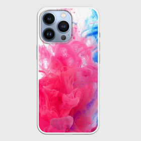 Чехол для iPhone 13 Pro с принтом Взрыв красок в Белгороде,  |  | Тематика изображения на принте: краски | розовый | яркий