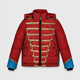 Зимняя куртка для мальчиков 3D с принтом Пиджак Майкла Джексона в Белгороде, ткань верха — 100% полиэстер; подклад — 100% полиэстер, утеплитель — 100% полиэстер | длина ниже бедра, удлиненная спинка, воротник стойка и отстегивающийся капюшон. Есть боковые карманы с листочкой на кнопках, утяжки по низу изделия и внутренний карман на молнии. 

Предусмотрены светоотражающий принт на спинке, радужный светоотражающий элемент на пуллере молнии и на резинке для утяжки | jackson | michael | джексон | костюм | майкл | одежда | пиджак
