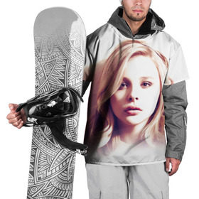 Накидка на куртку 3D с принтом Хлоя Грейс Морец в Белгороде, 100% полиэстер |  | Тематика изображения на принте: chloe | moretz | волна | кино | пипец