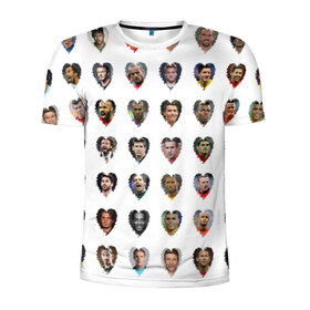 Мужская футболка 3D спортивная с принтом Любимые футболисты в Белгороде, 100% полиэстер с улучшенными характеристиками | приталенный силуэт, круглая горловина, широкие плечи, сужается к линии бедра | великие | звёзды | знаменитости | игроки | легендарные | лучшие | самые крутые | футбол | футболисты | элита