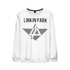 Мужской свитшот 3D с принтом Linkin Park в Белгороде, 100% полиэстер с мягким внутренним слоем | круглый вырез горловины, мягкая резинка на манжетах и поясе, свободная посадка по фигуре | линкин парк