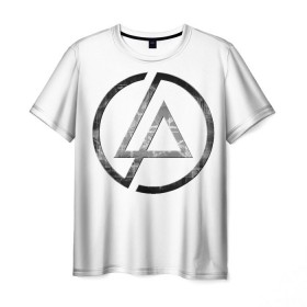 Мужская футболка 3D с принтом Linkin Park в Белгороде, 100% полиэфир | прямой крой, круглый вырез горловины, длина до линии бедер | Тематика изображения на принте: линкин парк