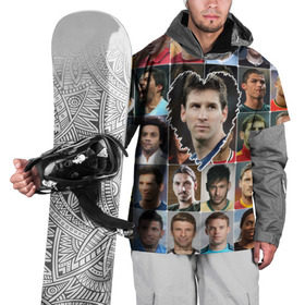 Накидка на куртку 3D с принтом Лионель Месси - лучший в Белгороде, 100% полиэстер |  | lionel messi | аргентина | барса | барселона | золотой мяч | лионель месси | лучшие футболисты | любимый игрок | мой любимец | самый крутой | сердце | футбол | я люблю