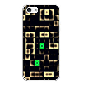 Чехол для iPhone 5/5S матовый с принтом Minecraft в Белгороде, Силикон | Область печати: задняя сторона чехла, без боковых панелей | game | minecraft | игры | пиксели | популярные | прикольные