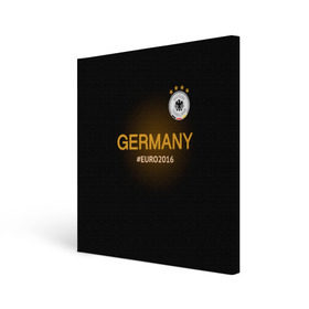 Холст квадратный с принтом Сборная Германии 2016 в Белгороде, 100% ПВХ |  | Тематика изображения на принте: germany