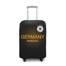 Чехол для чемодана 3D с принтом Сборная Германии 2016 в Белгороде, 86% полиэфир, 14% спандекс | двустороннее нанесение принта, прорези для ручек и колес | germany
