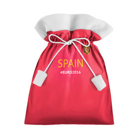 Подарочный 3D мешок с принтом Сборная Испании 2016 в Белгороде, 100% полиэстер | Размер: 29*39 см | euro2016 | spain | испания