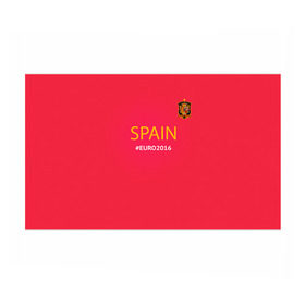 Бумага для упаковки 3D с принтом Сборная Испании 2016 в Белгороде, пластик и полированная сталь | круглая форма, металлическое крепление в виде кольца | euro2016 | spain | испания